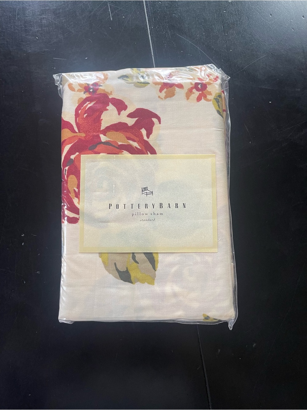 Pottery Barn Floral Sham